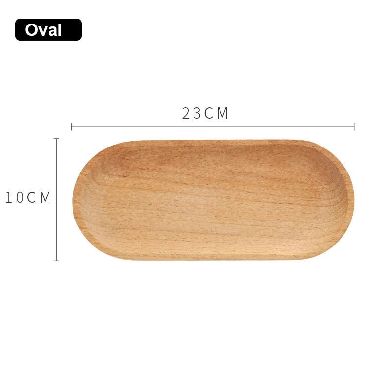 Walnut Wooden Tray – Japanese Style Serving Plate
