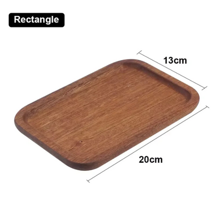 Walnut Wooden Tray – Japanese Style Serving Plate