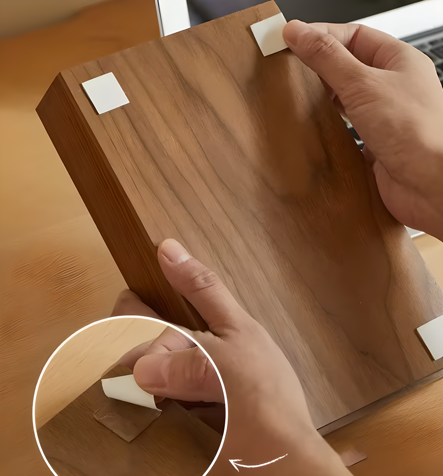 Wooden Under-Desk Drawer