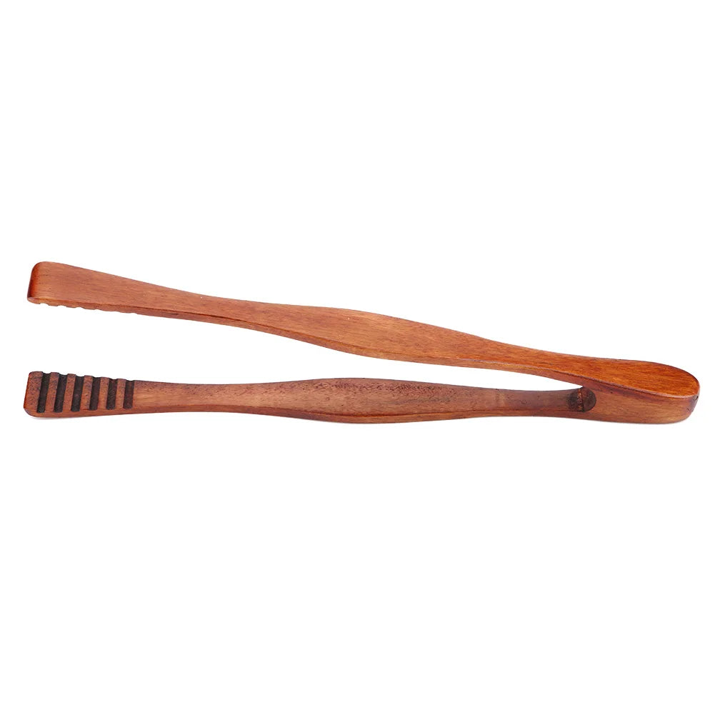 Wooden Kitchen Tongs – BBQ & Salad Serving Tool