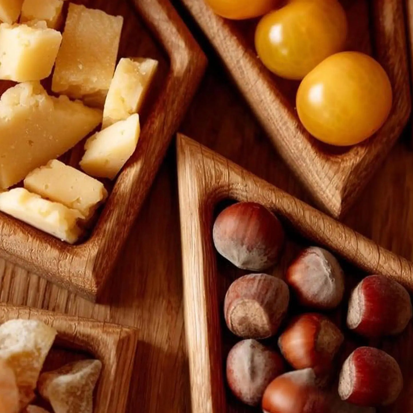 8-Piece Wooden Charcuterie & Snack Tray