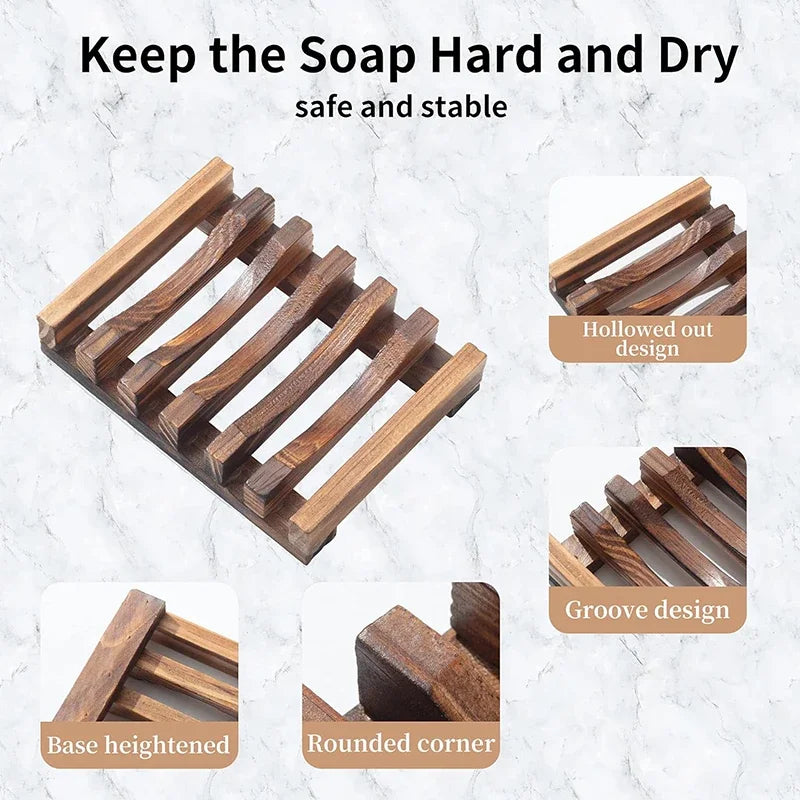 Bamboo Soap Holder