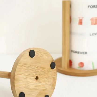 Wooden Tissue Roll Holder
