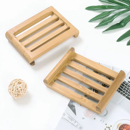 Bamboo Soap Rack