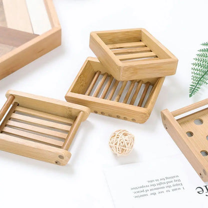 Bamboo Soap Rack