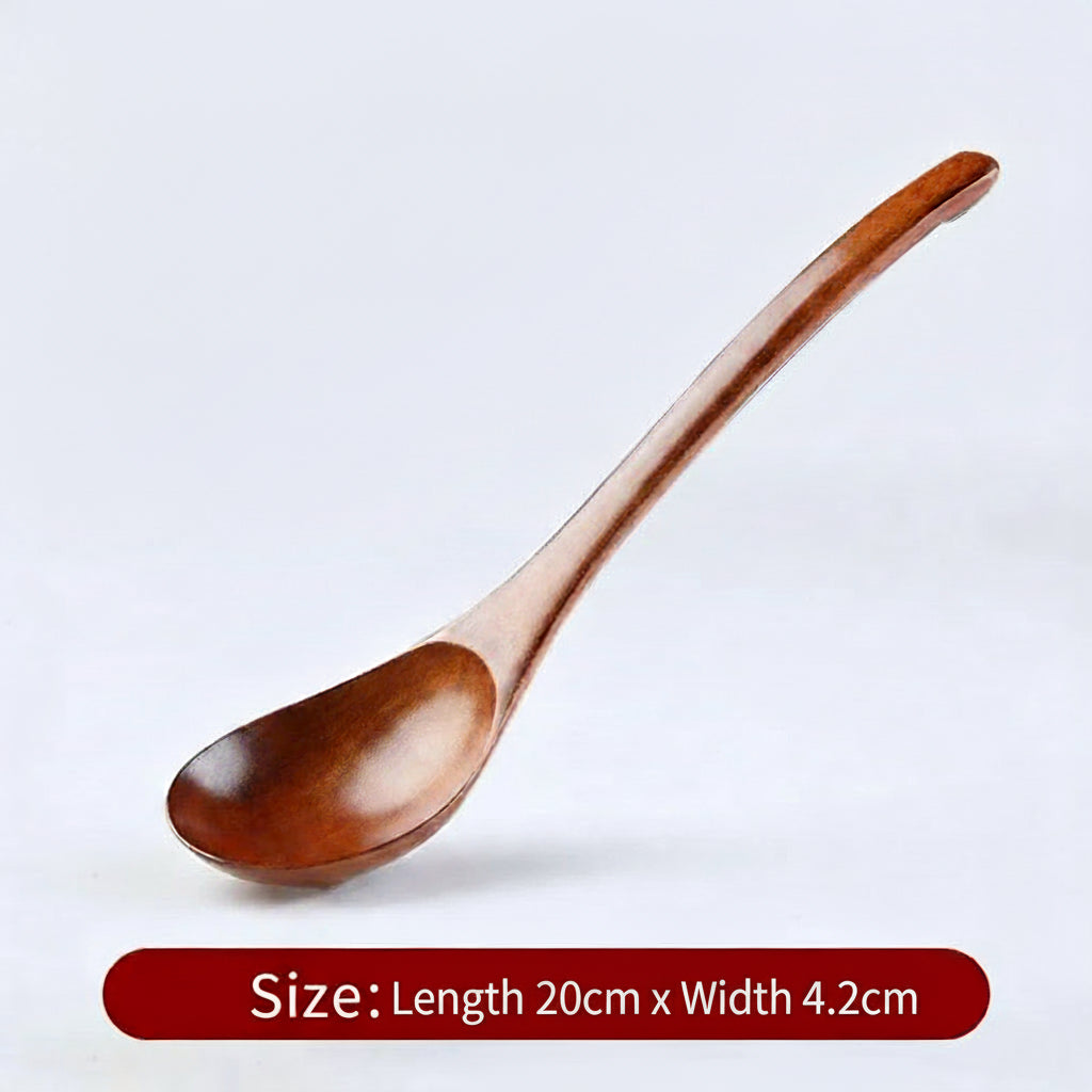 Mini Wooden Spoon & Fork Set – Coffee & Dessert Utensils
