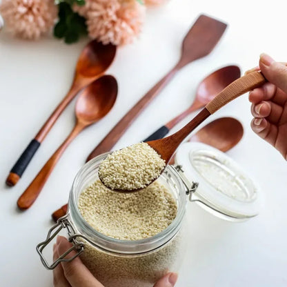 Mini Wooden Spoon & Fork Set – Coffee & Dessert Utensils