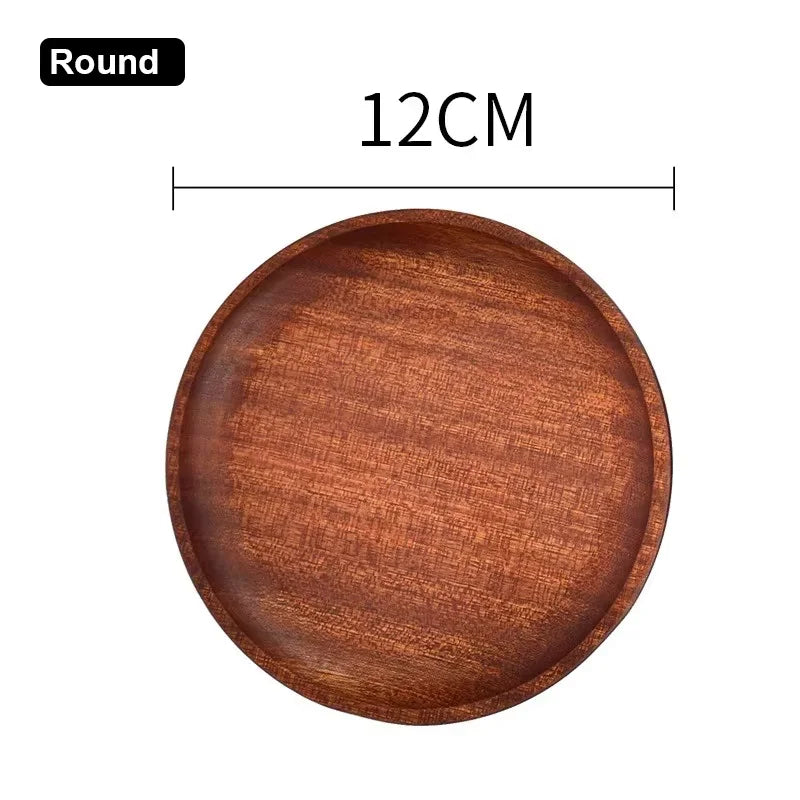 Walnut Wooden Tray – Japanese Style Serving Plate