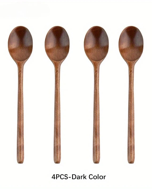 Set of 4 Wooden Spoons