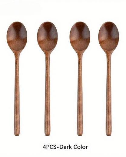 Set of 4 Wooden Spoons