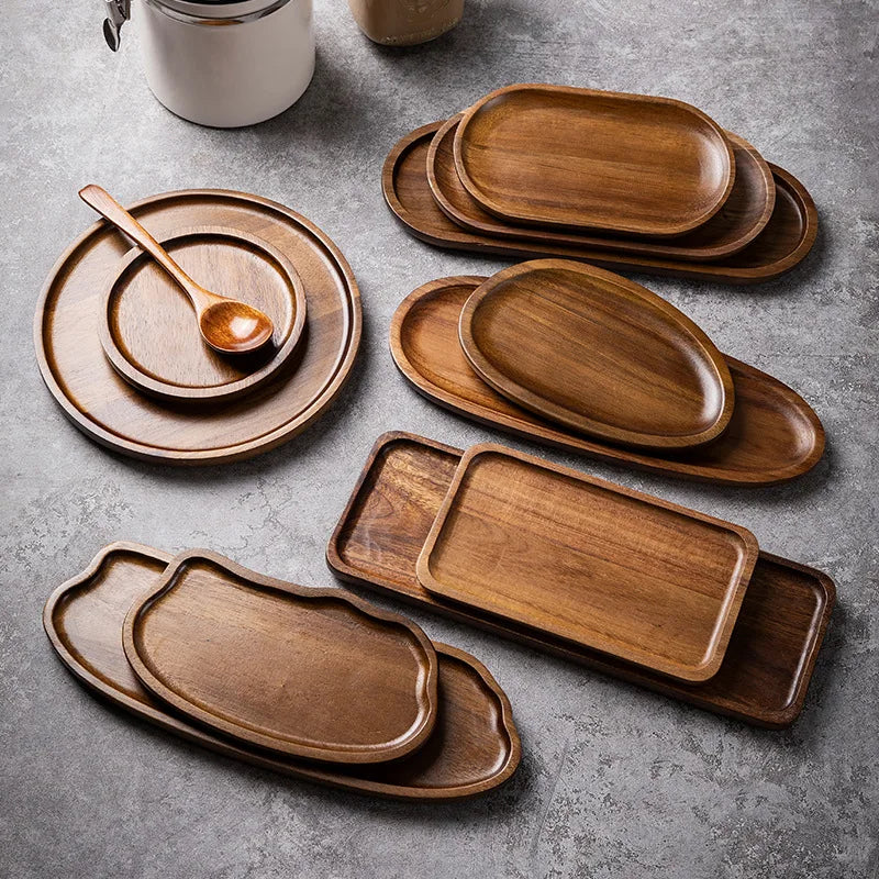 Artisan Wooden Serving Tray