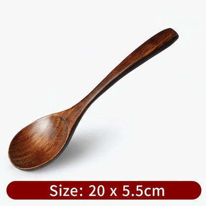 Mini Wooden Spoon & Fork Set – Coffee & Dessert Utensils