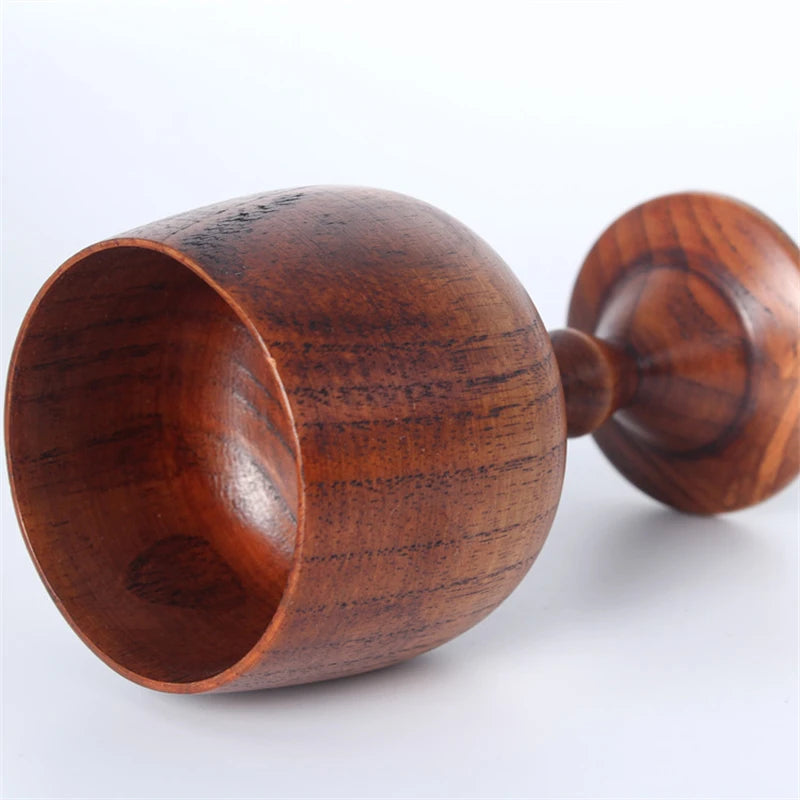 Wooden Wine Cup  – Vintage Goblet Cups