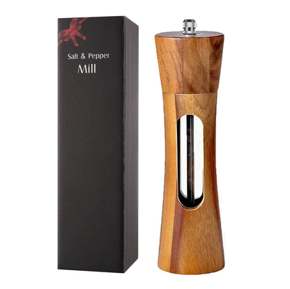 Wooden Salt & Pepper Grinder Set