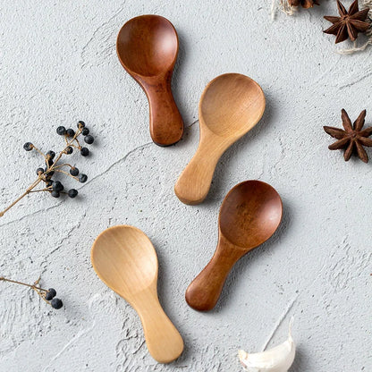 Mini Wooden Spoons (4-Pack)