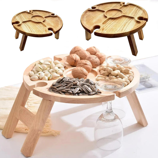 Picnic Wine & Snack Table