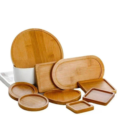 Bamboo Tea Coaster Set